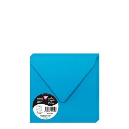 Pollen Envelopes 140x140mm (120gr) BLUE INTENSIVE