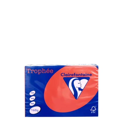 A4 160gr Red Coral