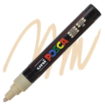 POSCA PAINT MARKER MEDIUM BEIGE PC-5M