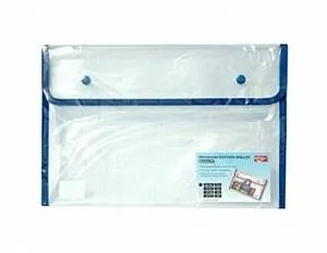 BINDERMAX PVC BUTTON WALLET PREMIUM A4 N.1130