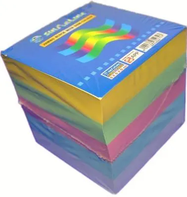 SINARLINE MEMO PAPER 10X10CM  COLOUR LL02343