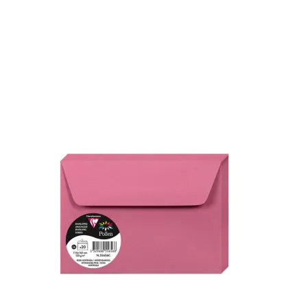 Pollen Envelopes 114x162mm (120gr) PINK HYDRANGEA