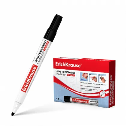 ERICHKRAUSE WHITEBOARD MARKER W-500 BLACK 12845