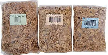 RUBBER BANDS 1LIBRA 80X2X1.4MM /90X2X1.44MM