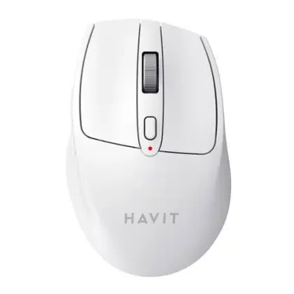 HAVIT WIRELESS MOUSE MS61WB  DUAL MODE WHITE
