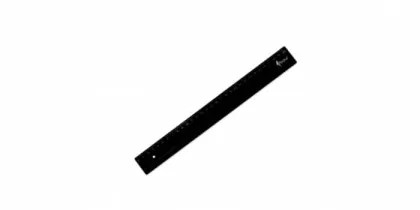 FORPUS RULER BLACK 30CM F61805