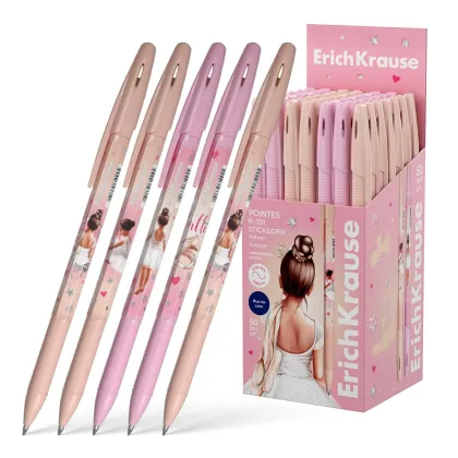 ERICHKRAUSE BALLERINA BALLPOINT PEN R-301 STICK&amp;GRIP 0.7 BLUE 61004