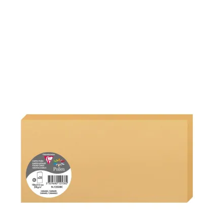 Pollen Cards 106x213mm (210gr) CARAMEL