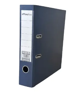 OFFICEPLUS BOXFILE A4 WIDE 8/32 DARK BLUE