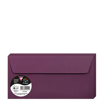 Pollen Envelopes 110x220mm (120gr) CASSIS