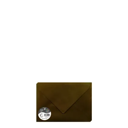 Pollen Envelopes 75x100mm (120gr) BRONZE metallic
