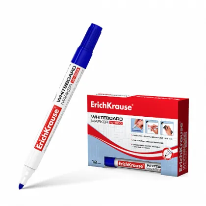 ERICHKRAUSE WHITEBOARD MARKER W-500 BLUE 12846