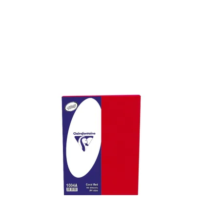 Small Pack A4/160gr (50sh) Red Coral