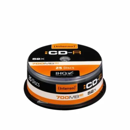 INTENSO CD-R 700 MB CAKE BOX 25