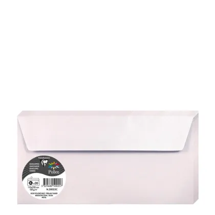 Pollen Envelopes 110x220mm (120gr) PINK metallic