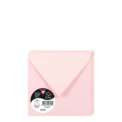Pollen Envelopes 140x140mm (120gr) PINK