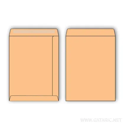 TTO BROWN ENVELOPES 230X324MM 90GR PEEL-N-SEAL (500 PCS)N.400291