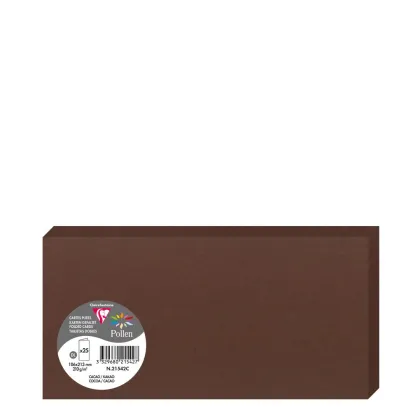 Pollen Cards 106x213mm (210gr) CACAO