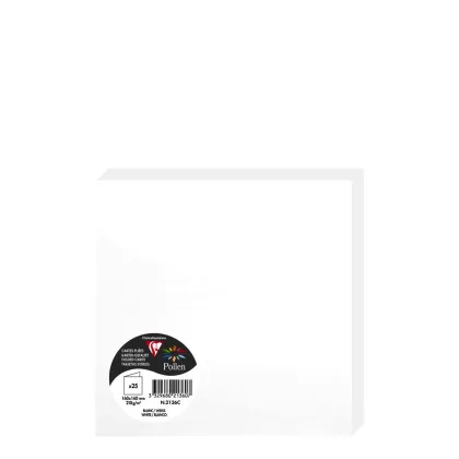 Pollen Cards 160x160mm (210gr) WHITE