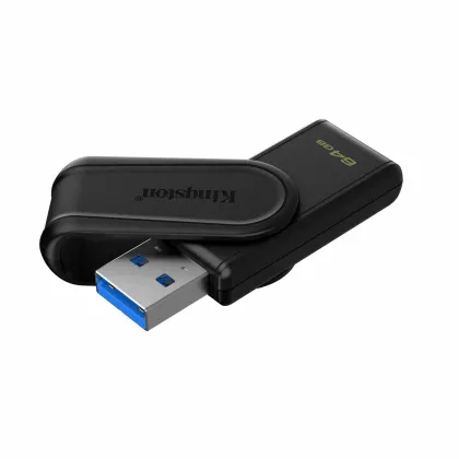 KINGSTON MEMORY STICK 64GB USB 3.2 BLACK EXODIA DTXS/64GB