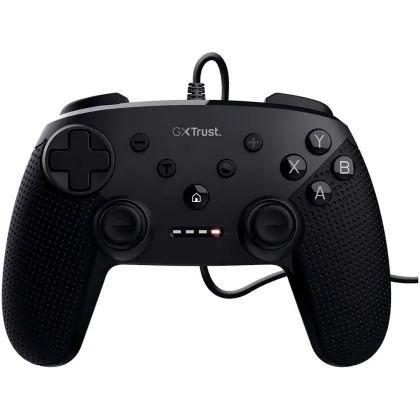 TRUST WIRED USB PC GAMEPAD CONTROLLER WINDOWS GXT541 MUTA BLACK  24789