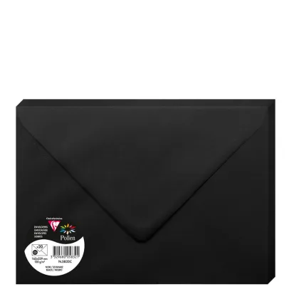 Pollen Envelopes 162x229mm (120gr) BLACK