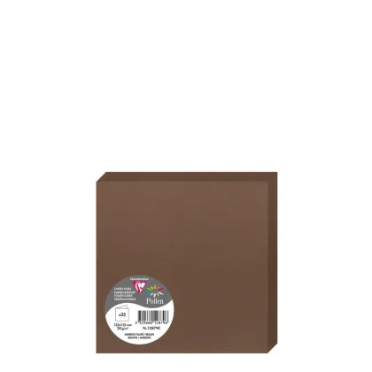 Pollen Cards 135x135mm (210gr) BROWN