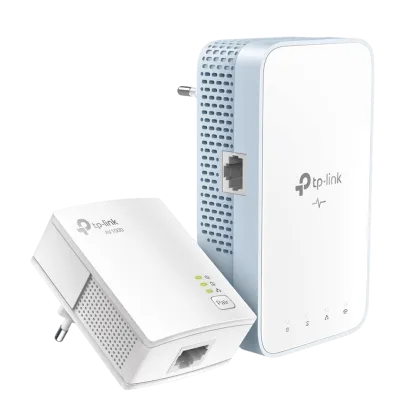 TP-LINK AV1000 Gigabit Powerline UK PLUG Wi-Fi Kit TL-WPA7517KIT