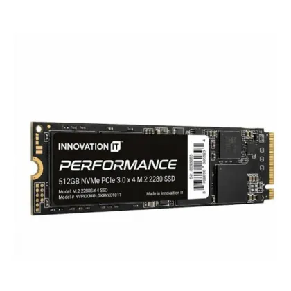 INNOVATION IT PERFORMANCE SSD M.2 2280 512GB NVMe PCIe 00-512111Q  (no box-bulk)
