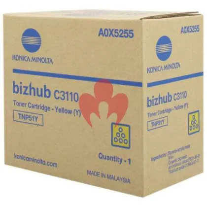 KONICA MINOLTA C3110 ORIGINAL TONER YELLOW