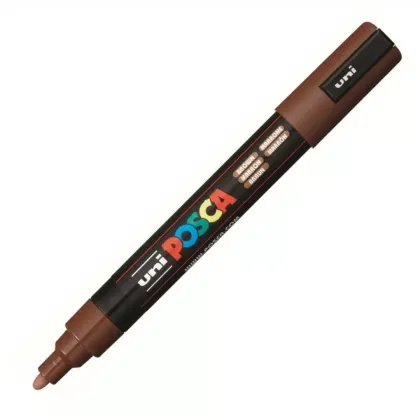 POSCA PAINT MARKER MEDIUM BROWN PC-5M