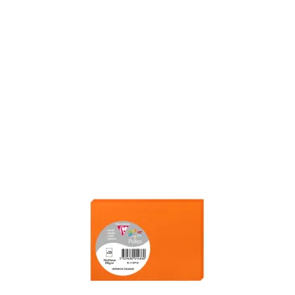 Pollen Cards 70x95mm (210gr) ORANGE INTENSIVE