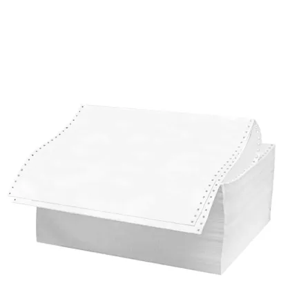 11"x 14.5" (2ply) WHITE (no side perforation)