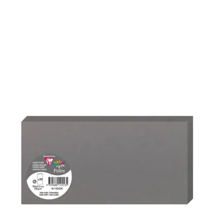 Pollen Cards 106x213mm (210gr) GREY DARK