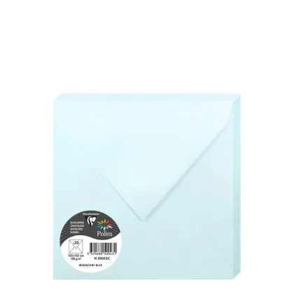 Pollen Envelopes 165x165mm (120gr) BLUE metallic
