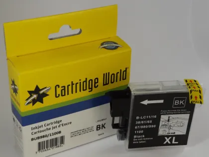 BROTHER LC1100/980 HY CW REPLACEMENT BLACK nsg