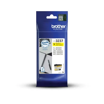 BROTHER LC 3237 ORIGINAL YELLOW INK *1500 Pages