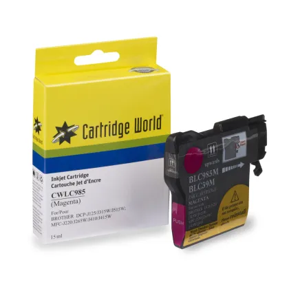 BROTHER LC985 CW REPLACEMENT MAGENTA INK wigig