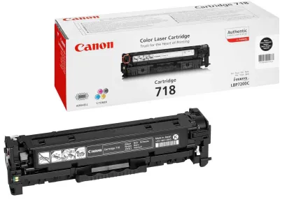 CANON 718 ORIGINAL TONER BLACK