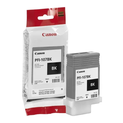 CANON INK PFI 107 ORIGINAL BLACK INK
