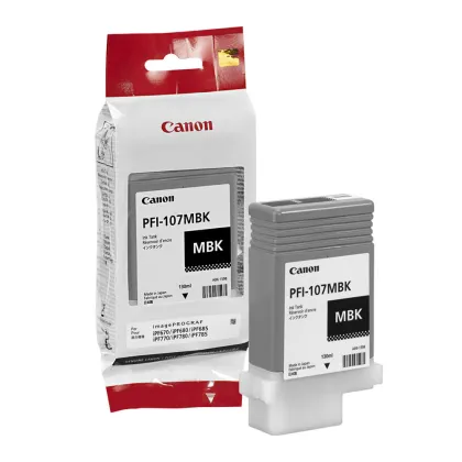 CANON INK PFI 107 ORIGINAL MATTE BLACK INK