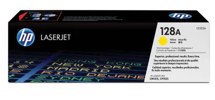 HP CE322A ORIGINAL TONER YELLOW 128A *1300 PAGES
