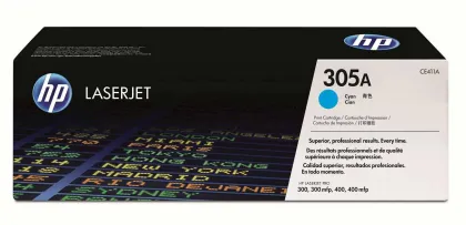 HP CE411A ORIGINAL TONER CYAN 305A *2,600 Pages