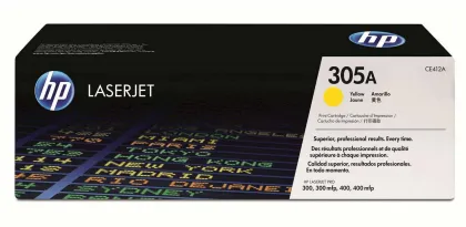 HP CE412A ORIGINAL TONER YELLOW 305A *2600 Pages