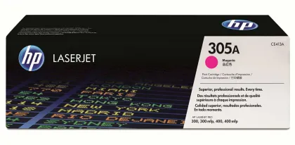 HP CE413A ORIGINAL TONER MAGENTA 305A *2600 Pages