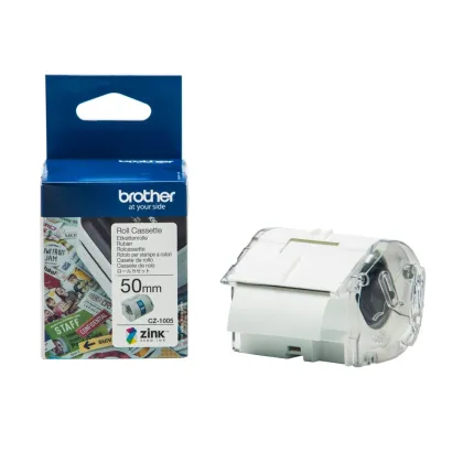 BROTHER LABEL ROLL 50MM X 5M