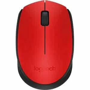 LOGITECH MOUSE WIRELESS M171 RED ( 910-004641 )