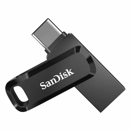 SanDisk 256GB Ultra Dual Drive Go USB-C &amp; USB-A Black