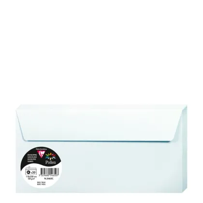 Pollen Envelopes 110x220mm (120gr) BLUE