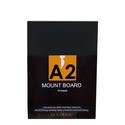 Mounting Board (A2) Black/White 1250mic.